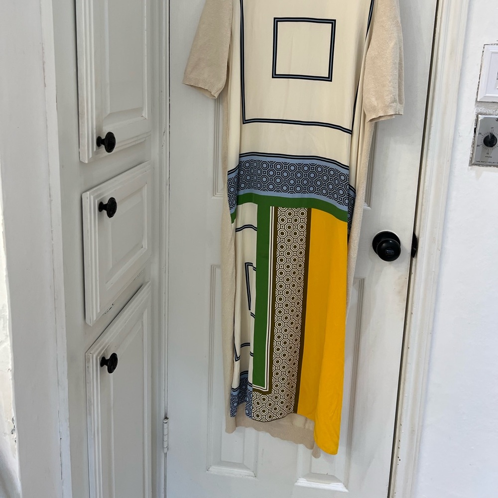 Tory Burch Printed Midi length dress